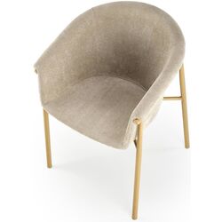 Scaun Halmar K489 (Beige/Natural) Thumb