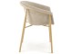 Scaun Halmar K489 (Beige/Natural)