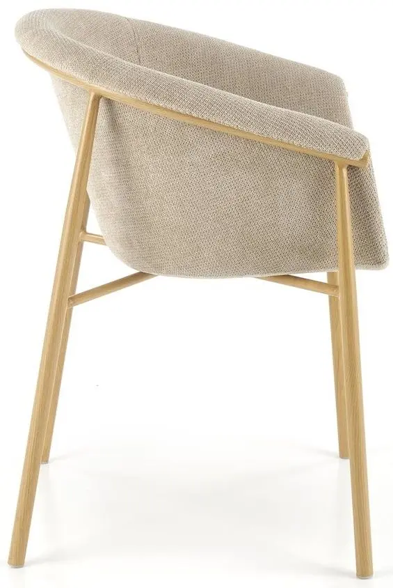 Scaun Halmar K489 (Beige/Natural)