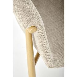 Scaun Halmar K489 (Beige/Natural) Thumb