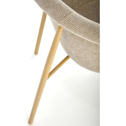 Scaun Halmar K489 (Beige/Natural) Thumb