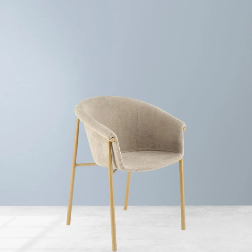 Scaun Halmar K489 (Beige/Natural)