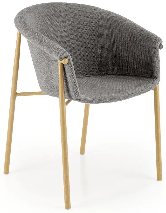 Scaun Halmar K489 (Gray/Natural)