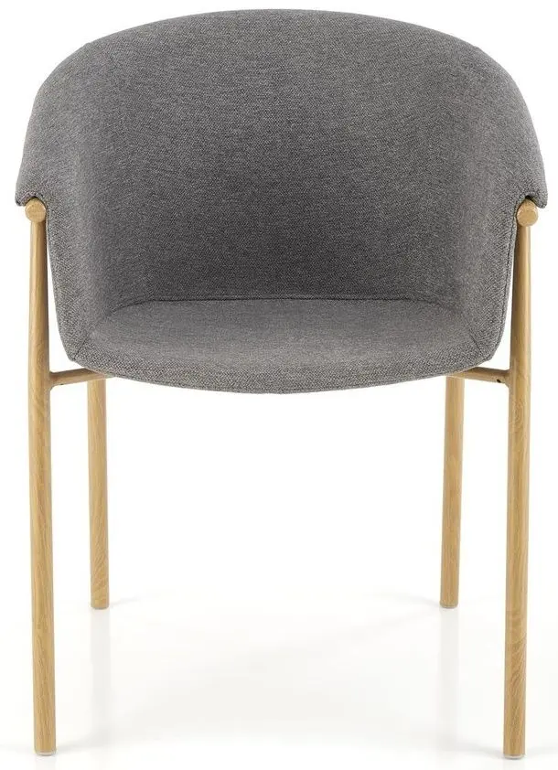 Scaun Halmar K489 (Gray/Natural)