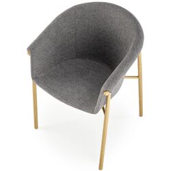 Scaun Halmar K489 (Gray/Natural) Thumb