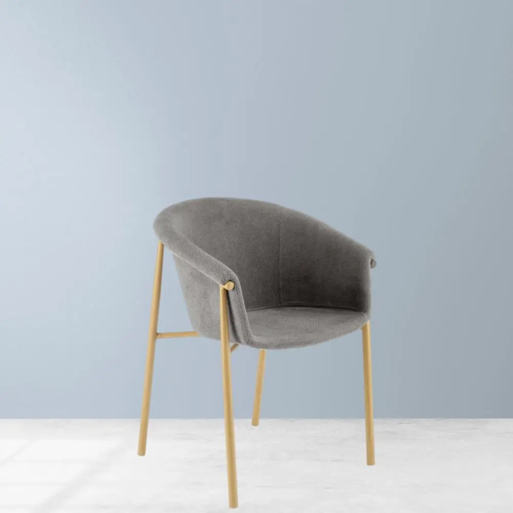 Scaun Halmar K489 (Gray/Natural)