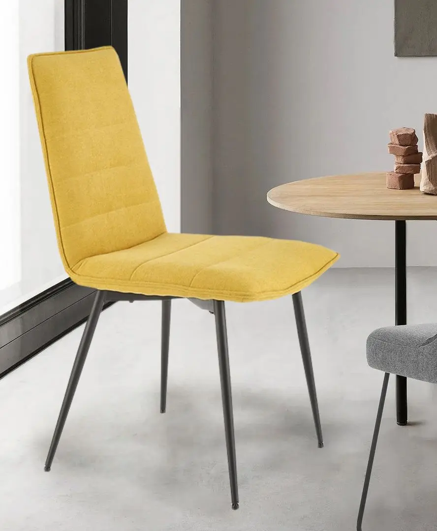 Scaun Halmar K493 (Mustard/Black)