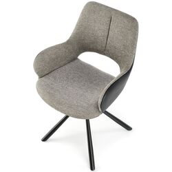 Scaun Halmar K494 (Gray/Black) Thumb