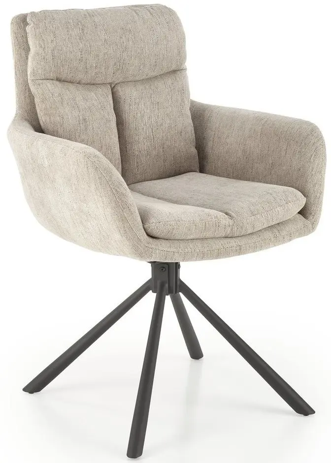 Scaun Halmar K495 (Beige/Black)