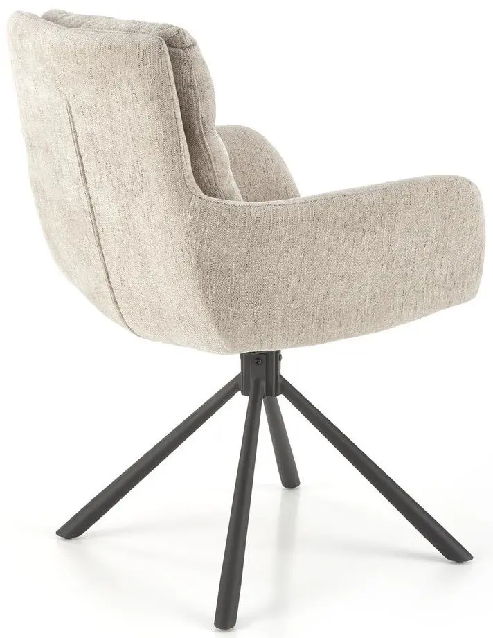 Scaun Halmar K495 (Beige/Black)