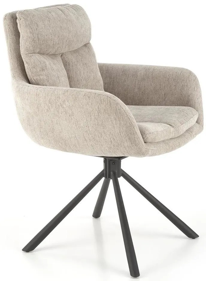 Scaun Halmar K495 (Beige/Black)