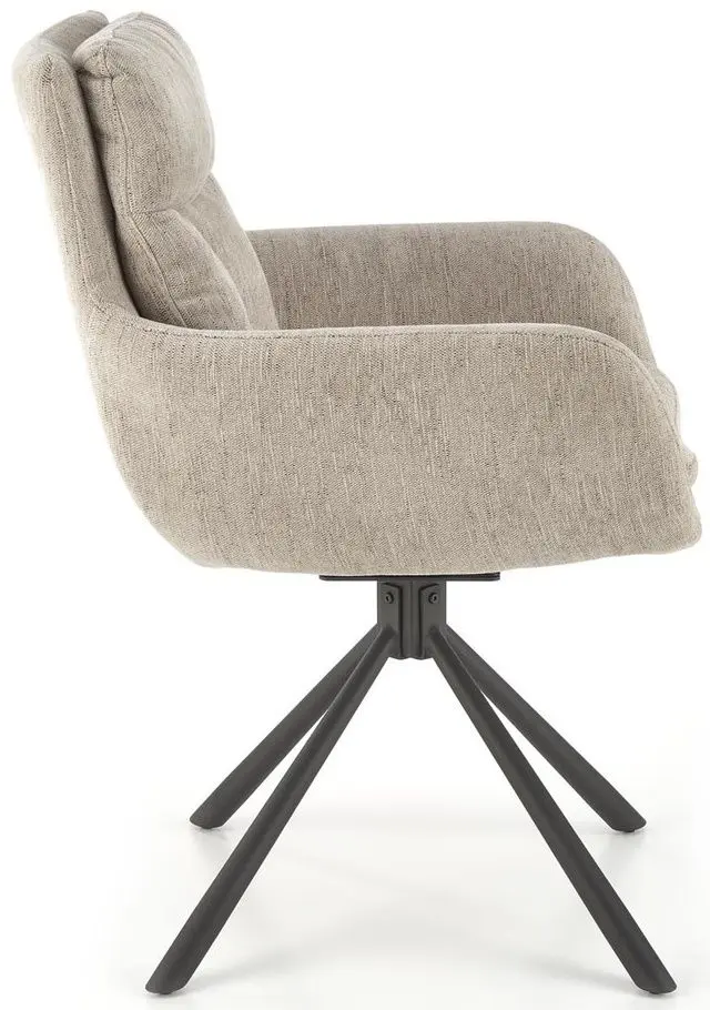 Scaun Halmar K495 (Beige/Black)