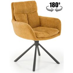 Scaun Halmar K495 (Mustard/Black) Thumb