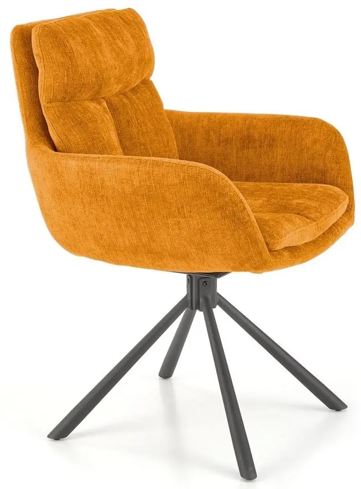 Scaun Halmar K495 (Mustard/Black)