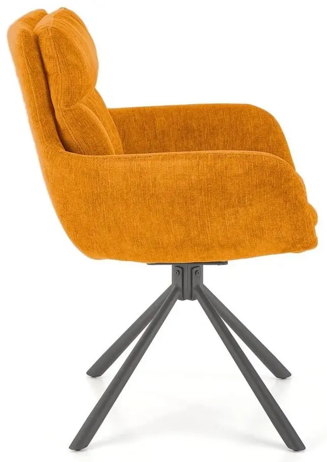 Scaun Halmar K495 (Mustard/Black)