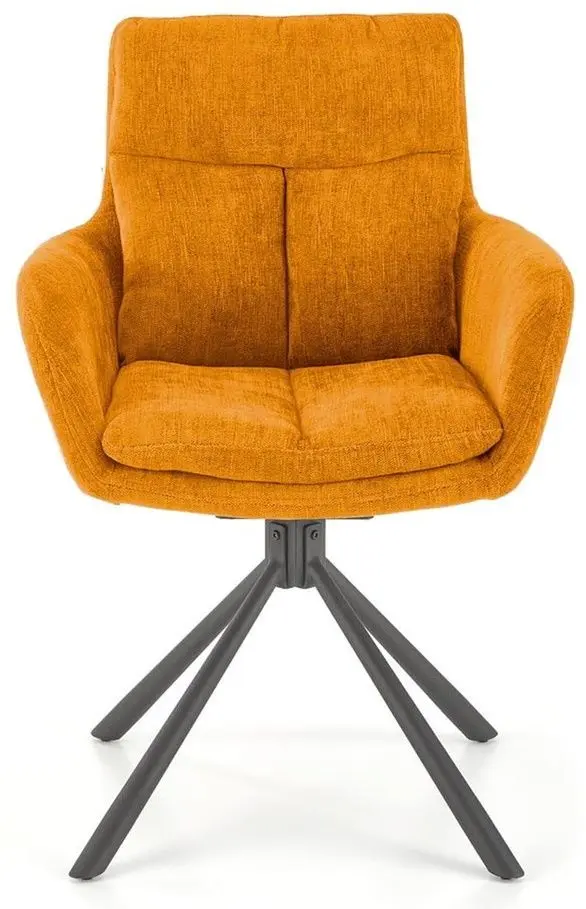 Scaun Halmar K495 (Mustard/Black)