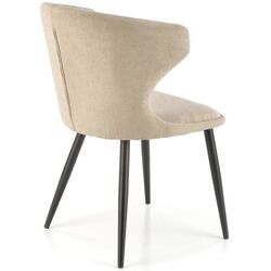Scaun Halmar K496 (Light Beige/Black) Thumb