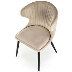 Scaun Halmar K496 (Light Beige/Black) Thumb