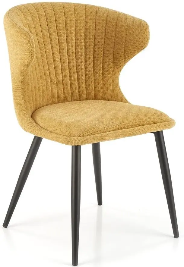 Scaun Halmar K496 (Mustard/Black) - 3