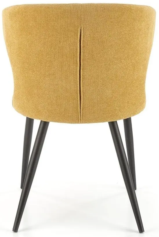 Scaun Halmar K496 (Mustard/Black) - 5