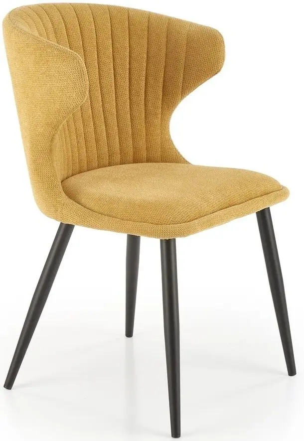 Scaun Halmar K496 (Mustard/Black) - 6