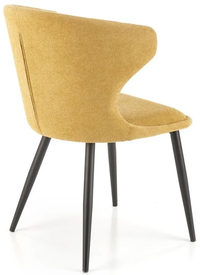 Scaun Halmar K496 (Mustard/Black) - 8