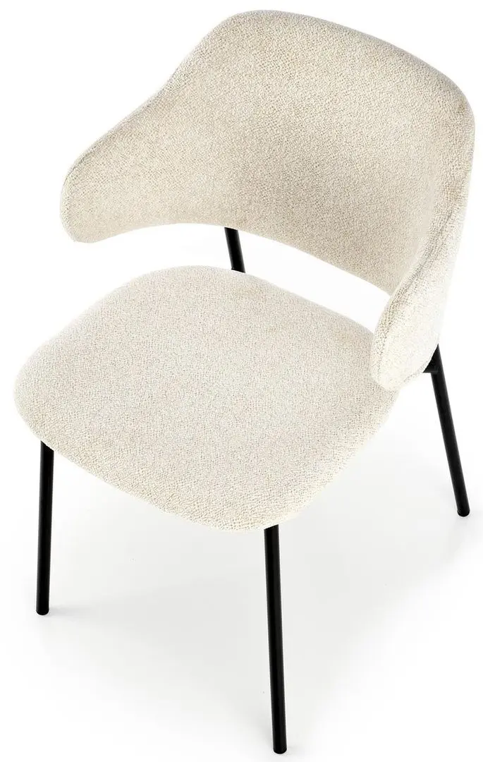 Scaun Halmar K497 (Cream/Black)