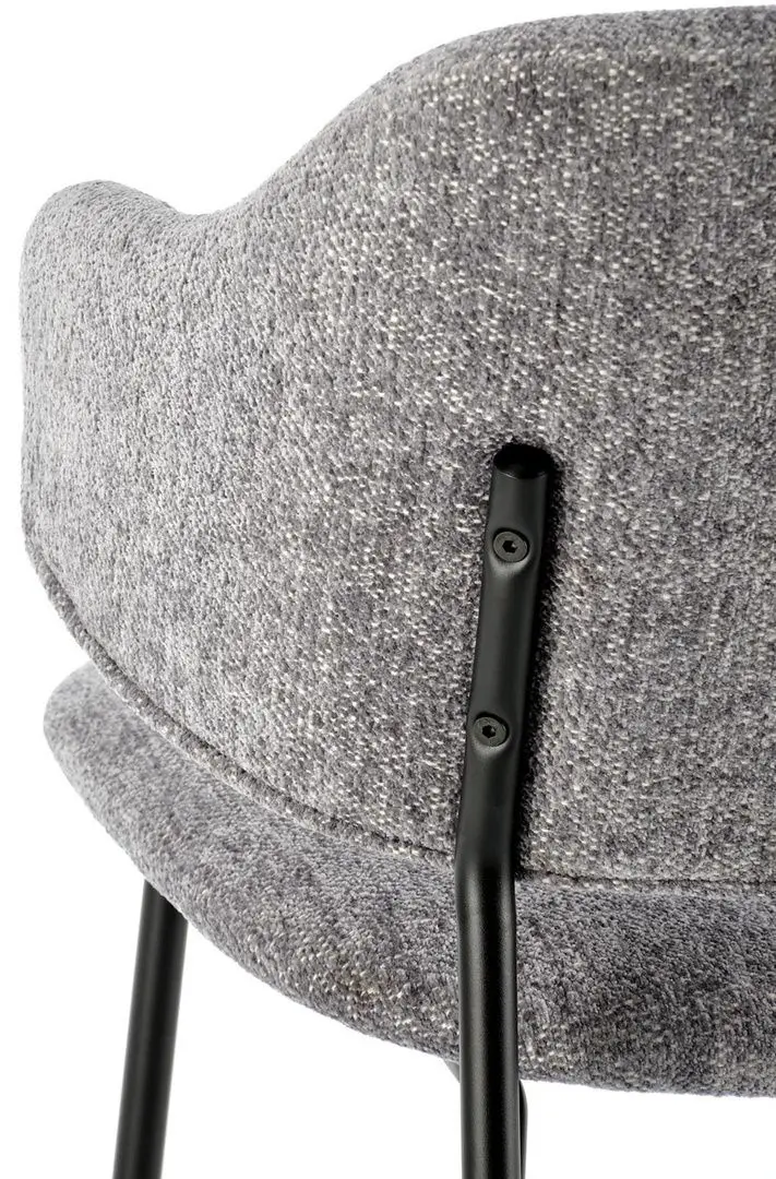 Scaun Halmar K497 (Light Gray/Black)