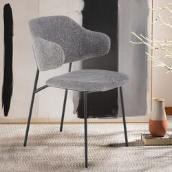 Scaun Halmar K497 (Light Gray/Black)