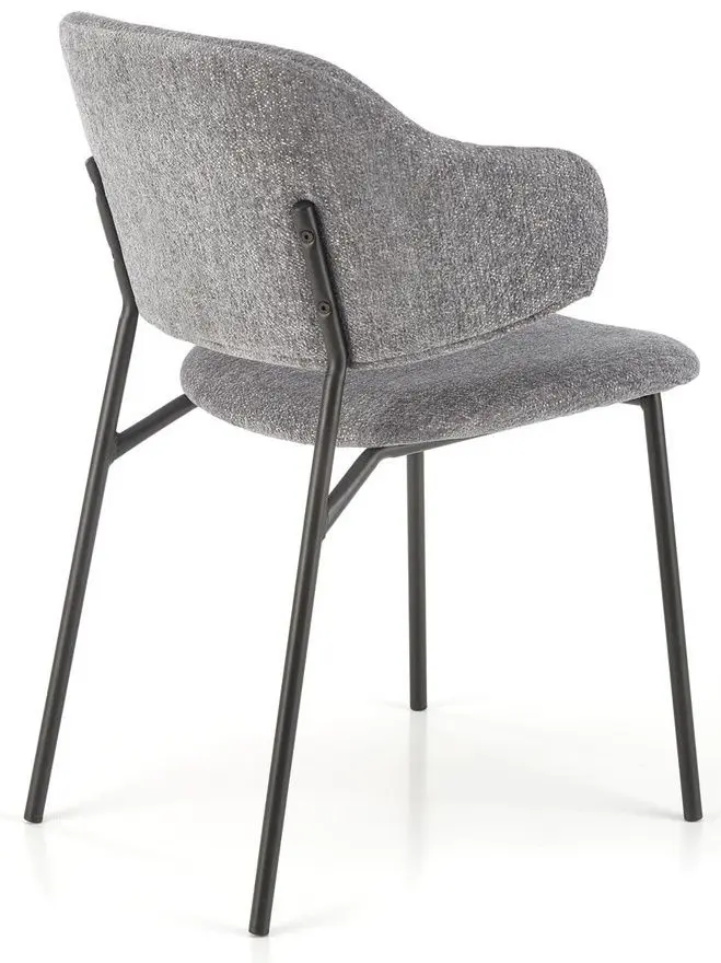 Scaun Halmar K497 (Light Gray/Black)