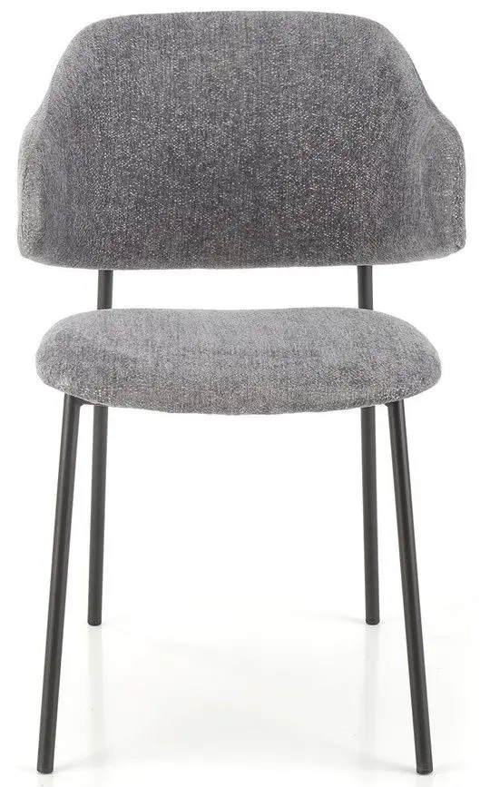 Scaun Halmar K497 (Light Gray/Black)