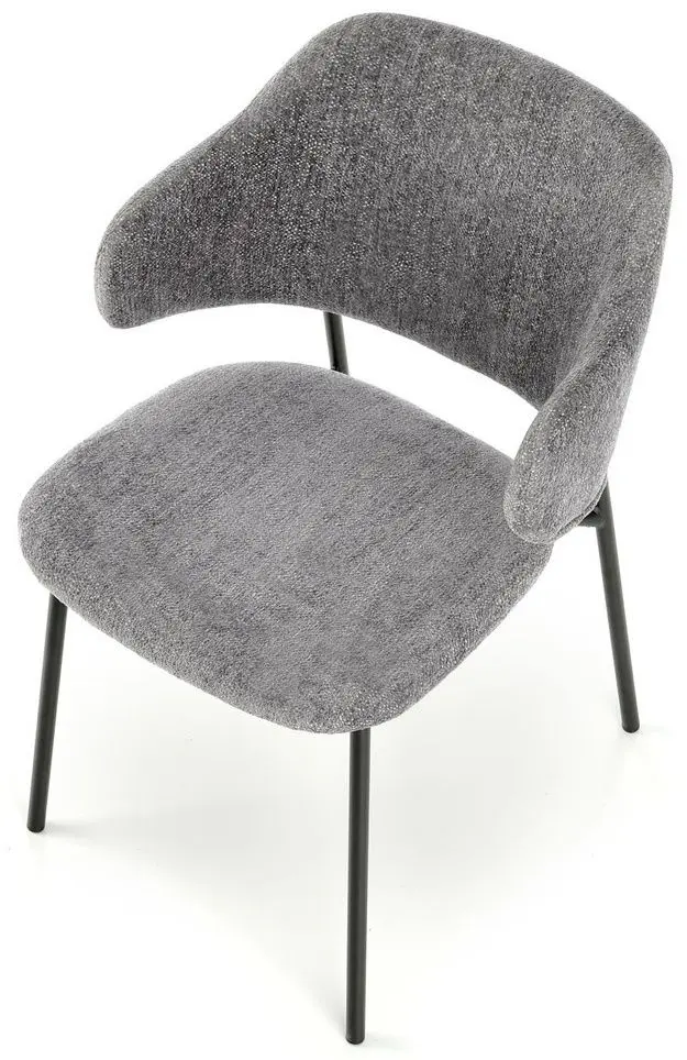Scaun Halmar K497 (Light Gray/Black)