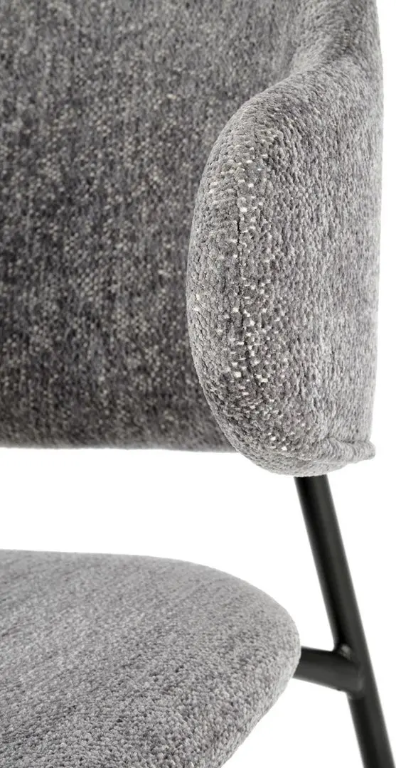 Scaun Halmar K497 (Light Gray/Black)