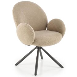 Scaun Halmar K498 (Beige/Black) Thumb