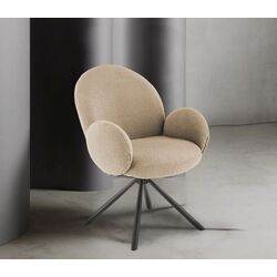 Scaun Halmar K498 (Beige/Black)