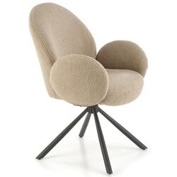 Scaun Halmar K498 (Beige/Black) Thumb