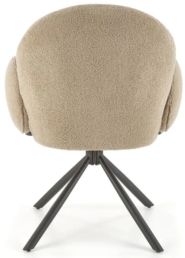 Scaun Halmar K498 (Beige/Black)