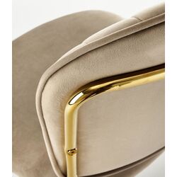 Scaun Halmar K499 (Beige/Gold) Thumb