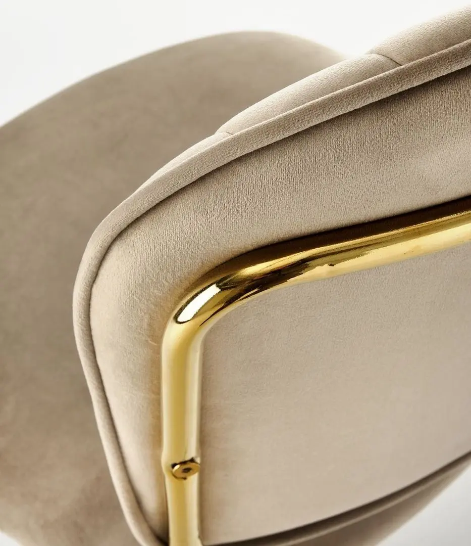 Scaun Halmar K499 (Beige/Gold)