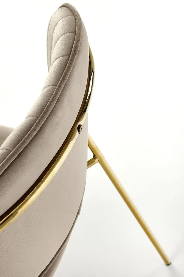 Scaun Halmar K499 (Beige/Gold)