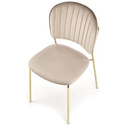 Scaun Halmar K499 (Beige/Gold) Thumb