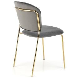 Scaun Halmar K499 (Gray/Gold) Thumb