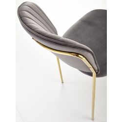 Scaun Halmar K499 (Gray/Gold) Thumb