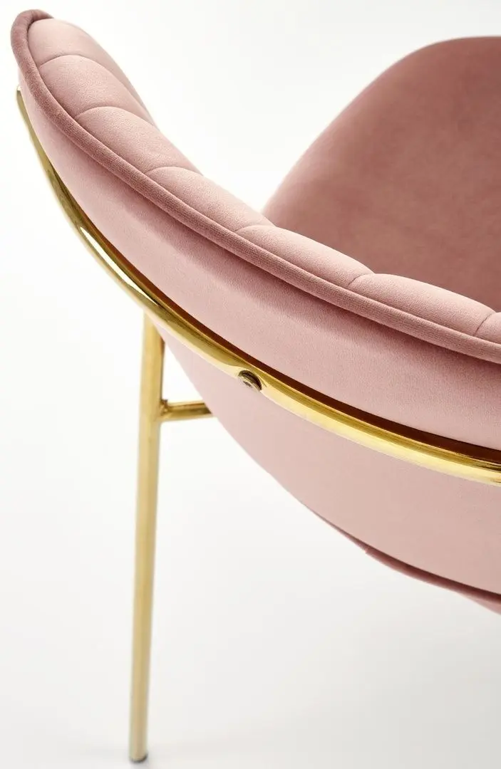 Scaun Halmar K499 (Pink/Gold)
