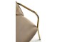 Scaun Halmar K500 (Beige/Black/Gold)