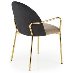 Scaun Halmar K500 (Beige/Black/Gold) Thumb