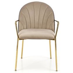 Scaun Halmar K500 (Beige/Black/Gold) Thumb