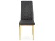 Scaun Halmar K501 (Black/Gold)