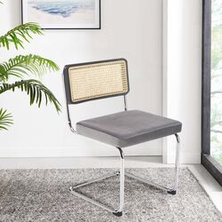 Scaun Halmar K504 (Gray/Black/Chrome)