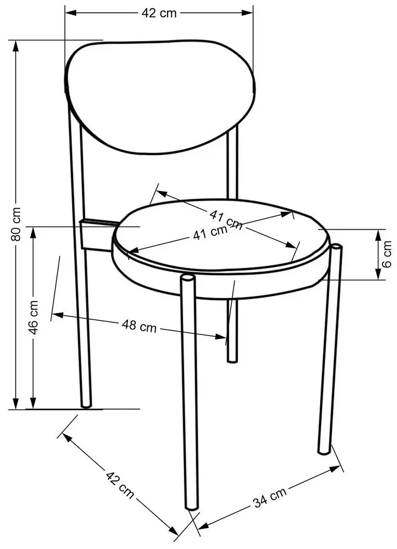 Scaun Halmar K509 (Gray/Black) - 2